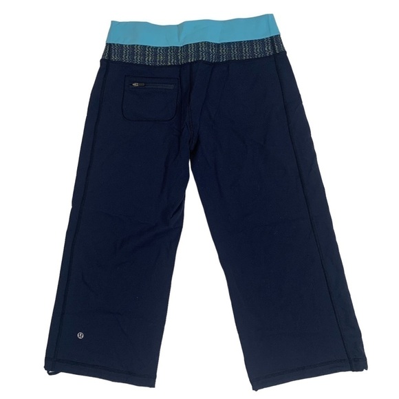 Lululemon Wide Leg Cropped Activewear Pants - Picture 3 of 16